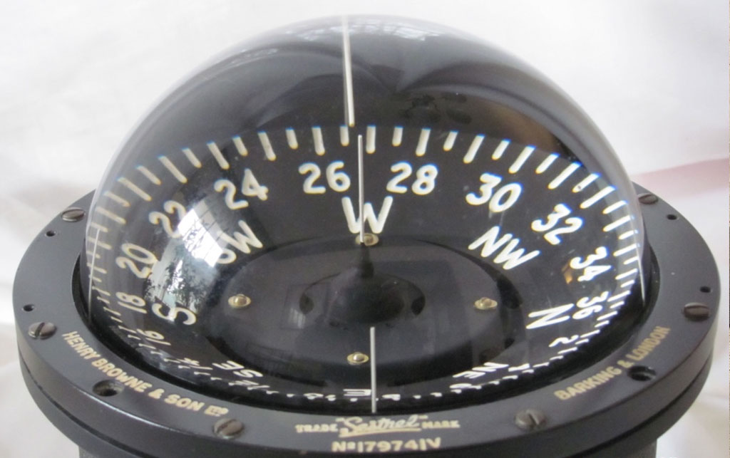 Compass adjusting